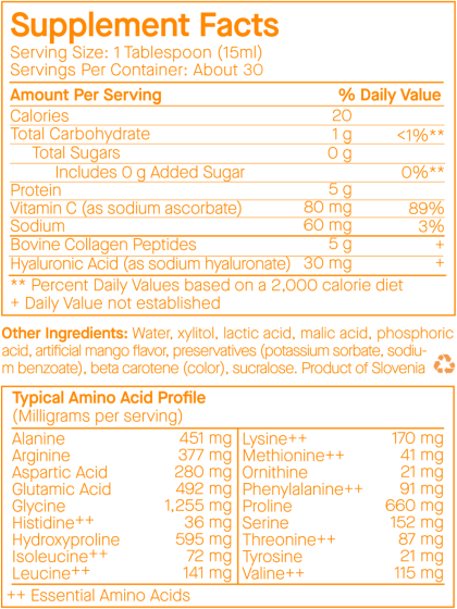 E27 Extra Strength Liquid Collagen